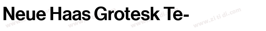 Neue Haas Grotesk Te字体转换 Neue Haas Grotesk Te字体转换